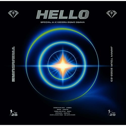 DVD/TREASURE/TREASURE JAPAN TOUR 2022-23 〜HELLO〜 SPECIAL in KYOCERA DOME OSAKA (3DVD(スマプラ対応)) (初回生産限定版)の通販は