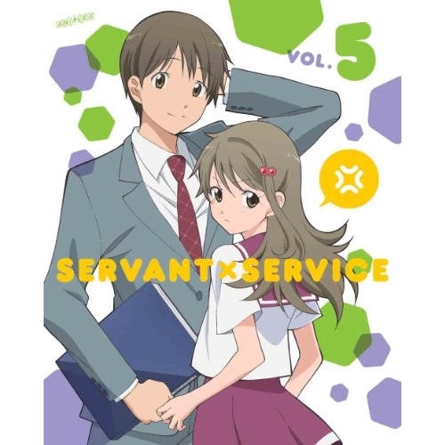BD/TVアニメ/サーバント×サービス VOL.5(Blu-ray) (Blu-ray+CD) (ライナーノーツ) (完全生産限定版)