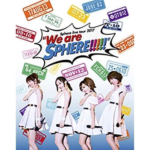 BD/スフィア/Sphere live tour 2017 ”We are SPHERE!!!!!” LIVE BD(Blu-ray)