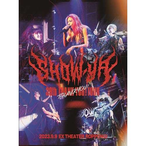 ▽BD/SHOW-YA/39周年突入!THANK YOU!TOUR(Blu-ray) 映像DVD・Blu-ray