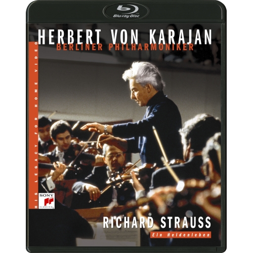 BD/ヘルベルト・フォン・カラヤン/カラヤンの遺産 R.シュトラウス:交響詩「英雄の生涯」(Blu-r 5,005円