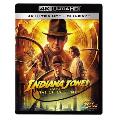 【取寄商品】BD/ハリソン・フォード/インディ・ジョーンズと運命のダイヤル (4K Ultra HD Blu-ray+Blu-ray)
