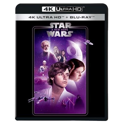 【取寄商品】BD/マーク・ハミル/スター・ウォーズ エピソード4/新たなる希望 (本編4K Ultra HD Blu-ray+本編Blu-ray+特典Blu-ray)