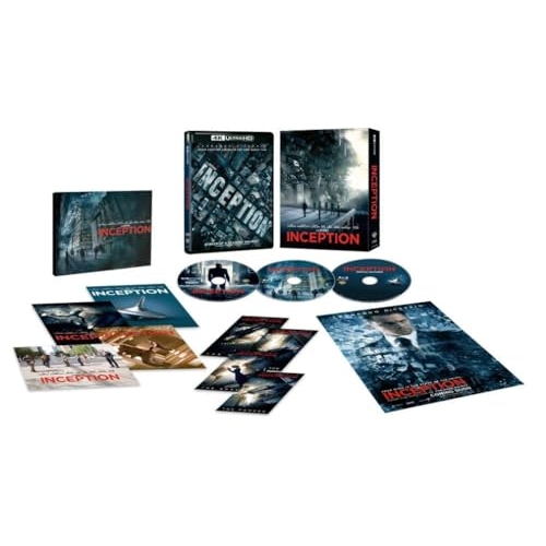 【取寄商品】BD/レオナルド・ディカプリオ/インセプション (本編4K Ultra HD Blu-ray+本編Blu-ray+特典Blu-ray)