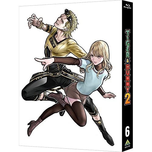【取寄商いもの】BD/TVアニメ/TIGER & BUNNY 2 6(Blu-ray) (本編Blu-ray+排他的権利Blu-ray+CD) (特装押さえる版)