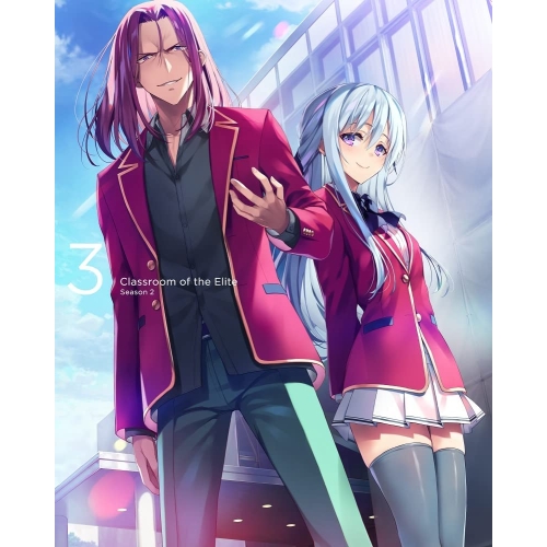 BD/TVアニメ/ようこそ電気容量御膳上等行動指針の教場へ 2nd Season 第3巻(Blu-ray)
