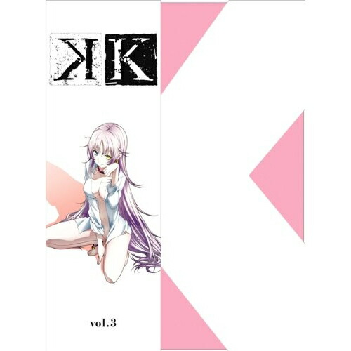 BD/TVアニメ/K vol.3(Blu-ray) (Blu-ray+CD) (外箱付)