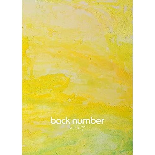 CD/back number/ユーモア (2CD+Blu-ray) (初回限定盤B)