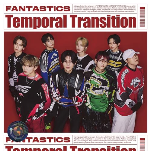 CD/FANTASTICS from EXILE TRIBE/Temporal Transition (CD+DVD) (LIVE盤)