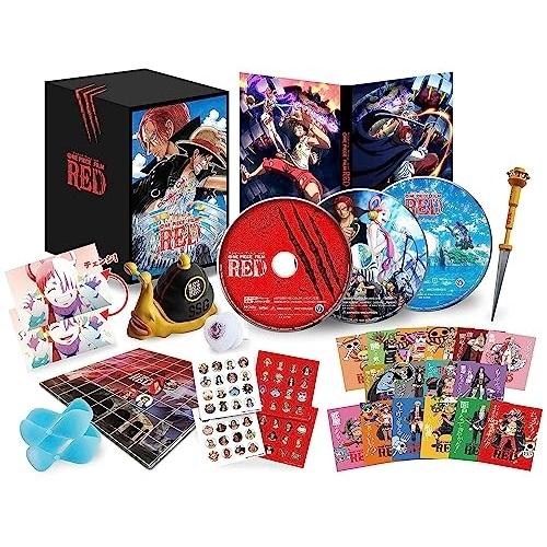 【取寄商品】BD/尾田栄一郎/ONE PIECE FILM RED デラックス・リミテッド・エディション (本編4K Ultra HD Blu-ray+本編Blu-ray+特典DVD) (初回生産限定版)