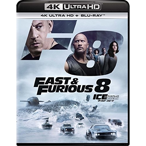 BD/ヴィン・ディーゼル/ワイルド・スピード ICE BREAK (4K Ultra HD Blu-ray+Blu-ray)