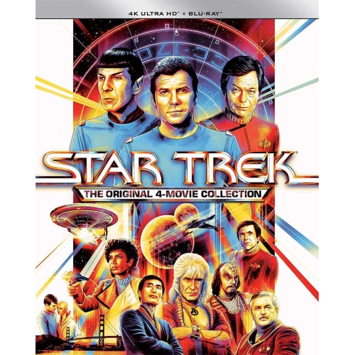 BD/ウィリアム・シャトナー/スター・トレック I-IV 4ムービーコレクション (4K Ultra HD Blu-ray4枚+Bの通販は