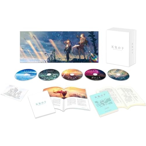 【取寄商品】BD/劇場アニメ/「天気の子」 コレクターズ・エディション(Blu-ray) (本編Blu-ray1枚+本編4K Ultra HD Blu-ray1枚+特典Blu-ray3枚) (初回生産限定版)