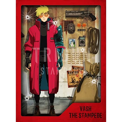 【取寄商いもの】BD/TVアニメ/TRIGUN STAMPEDE Vol.1(Blu-ray) (Blu-ray+CD) (初回生み出すこと押さえる版)