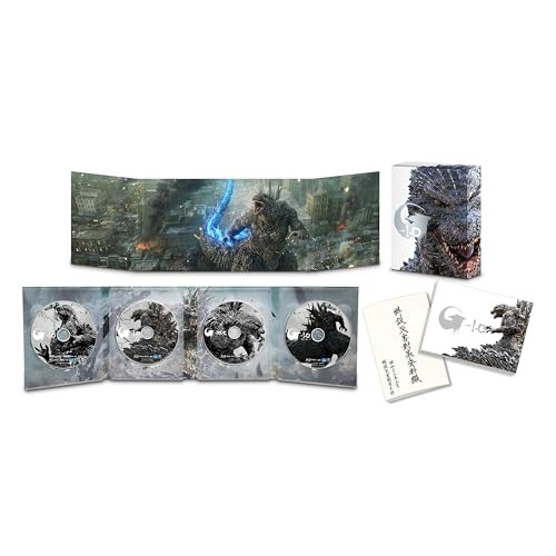 【取寄商品】BD/神木隆之介/ゴジラ-1.0 豪華版 (本編4K Ultra HD Blu-ray1枚+本編Blu-ray2枚+特典Blu-ray1枚) (豪華版)