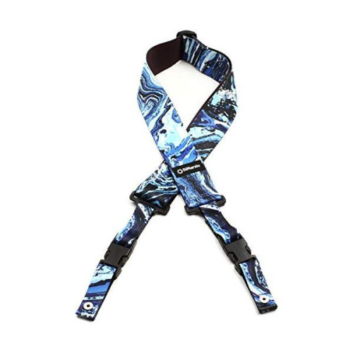 DiMarzio ディマジオ Steve Vai シグネチャー・クリップロック・ストラップ "Blue Universe" DD2240 6,050円