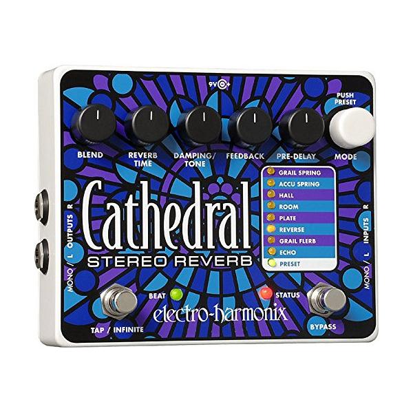electro-harmonix エレクトロハーモニクス エフェクター ステレオリバーブ Cathedral