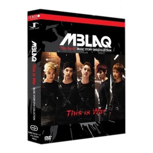 DVD/MBLAQ/MBLAQ THIS IS WAR MUSIC STORY DVD / SSBX-2516
