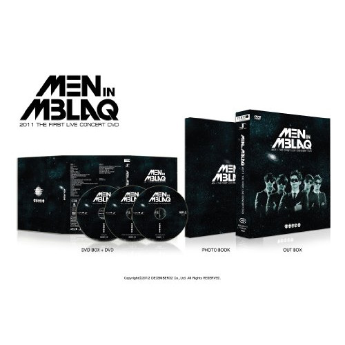 DVD/MBLAQ/MEN in MBLAQ 2011 THE 1st LIVE CONCERT DVD / SSBX-2513
