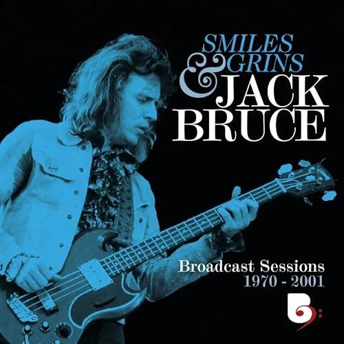 【取寄商品】CD/ジャック・ブルース/スマイルズ・アンド・グリンズ ブロードキャスト・セッションズ 1970-2001 4CD / 2ブルーレイ・ビデオ リマスタード・ボックス・セット (4CD+2Blu-ray) / CDSOL-72694