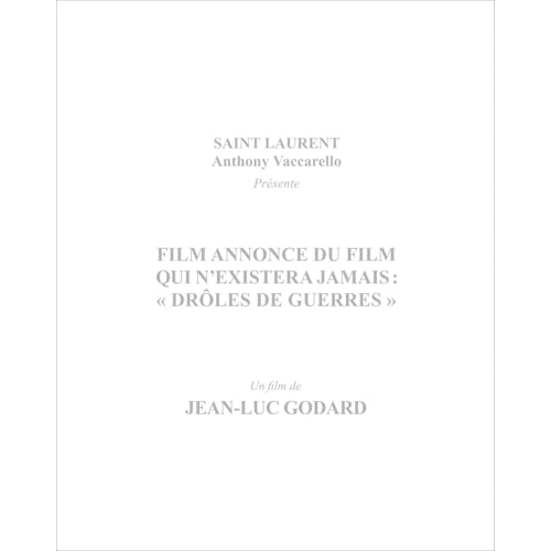 【取寄商品】BD/洋画/ジャン＝リュック・ゴダール/遺言 奇妙な戦争(Blu-ray)