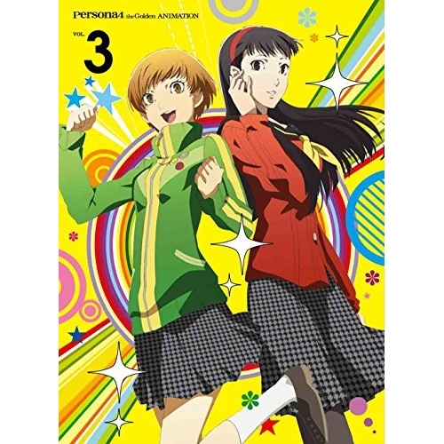 Blu-ray/TVアニメ/ペルソナ4 ザ・ゴールデン VOL.3(Blu-ray) (Blu-ray+CD) (完全生産限定版) / ANZX-11385