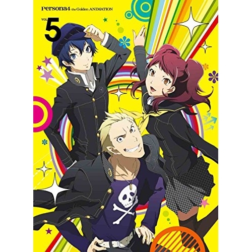 Blu-ray/TVアニメ/ペルソナ4 ザ・ゴールデン VOL.5(Blu-ray) (Blu-ray+CD) (完全生産限定版) / ANZX-11389