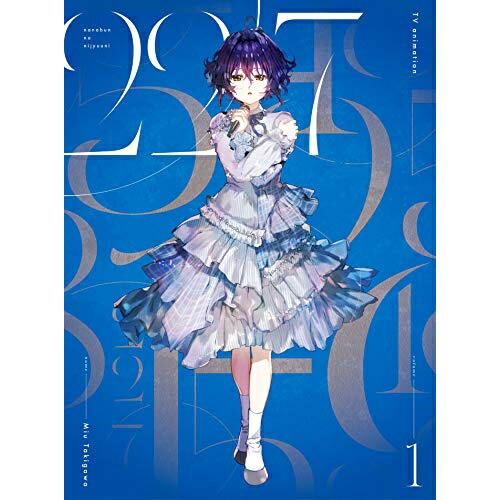 Blu-ray/TVアニメ/アニメ 22/7 volume 1(Blu-ray) (Blu-ray+CD) (完全生産限定版) / ANZX-15221
