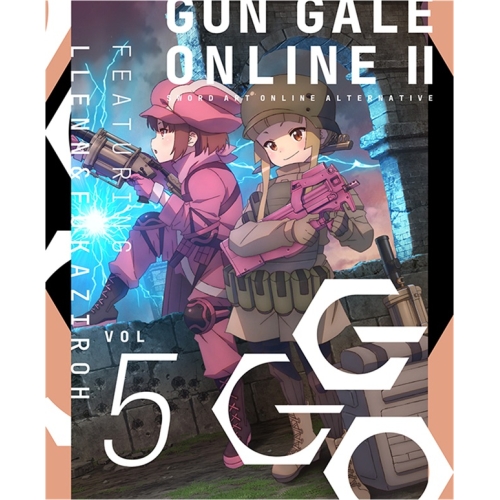 BD/TVアニメ/ソードアート・オンライン オルタナティブ ガンゲイル・オンラインII 5(Blu-ray) (Blu-ray+CD) (完全生産限定版)