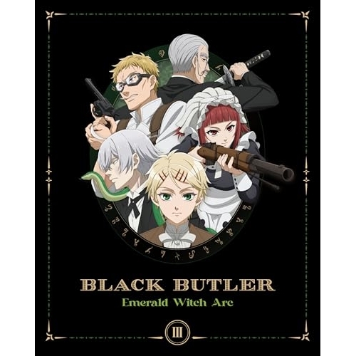 Blu-ray/TVアニメ/黒執事 -緑の魔女編- III(Blu-ray) (Blu-ray+CD) (完全生産限定版) / ANZX-17847