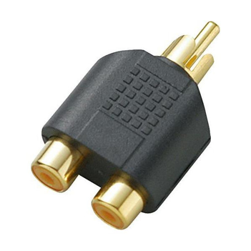 TRUE DYNA トゥルーダイナ 変換コネクター RCA(F)X2/RCA(M) TDF319