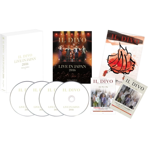 CD/イル・ディーヴォ/ライヴ・アット武道館2016 デラックス・エディション (2Blu-specCD2+DVD+Blu-ray) (完全生産限定盤) / SICP-31011