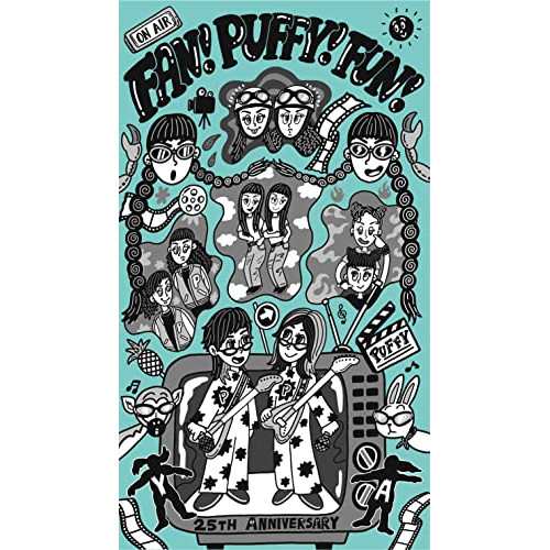 BD/PUFFY/FAN!PUFFY!FUN! 〜PUFFY 25th ANNIVERSARY〜(Blu-ray) (5Blu-ray+CD) (完全生産限定盤)