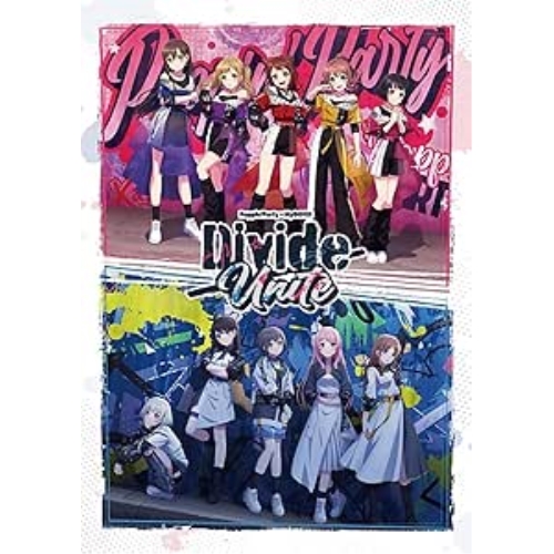 【取寄商品】Blu-ray/アニメ/Poppin'Party×MyGO!!!!! 合同ライブ「Divide/Unite」(Blu-ray) (通常版) / BRMM-10834
