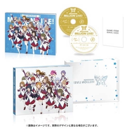 【取寄商品】BD/TVアニメ/アイドルマスター ミリオンライブ! 第2巻(Blu-ray) (本編ディスク+特典ディスク)