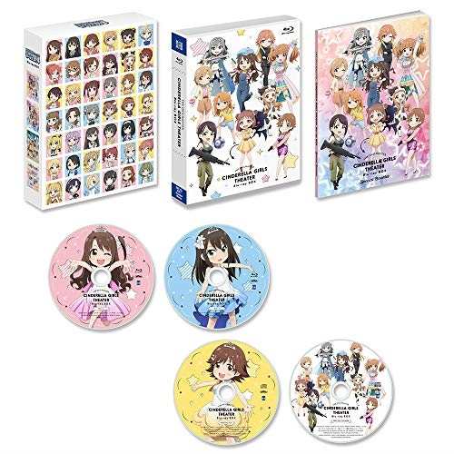 BD/TVアニメ/アイドルマスター シンデレラガールズ劇場 Blu-ray BOX(セット数予定)(Blu-ray) (2Blu-ray+CD+CD-ROM)の通販は
