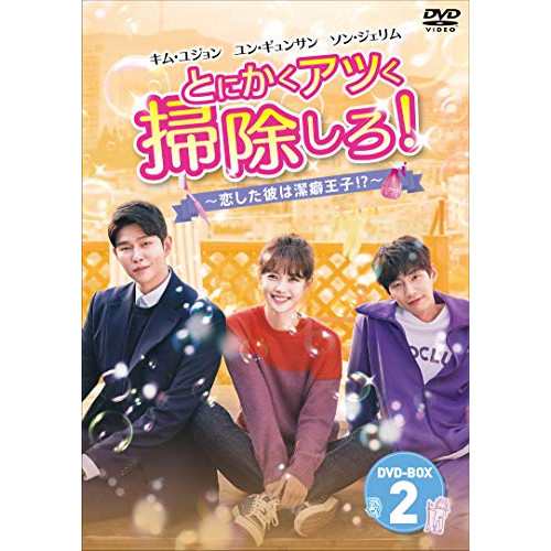 【取寄商品】DVD/海外TVドラマ/とにかくアツく掃除しろ!〜恋した彼は潔癖王子!?〜DVD-BOX2