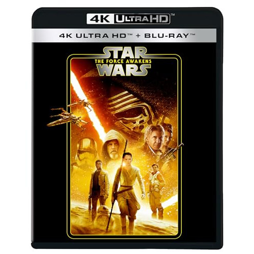 【取寄商品】Blu-ray/ハリソン・フォード/スター・ウォーズ/フォースの覚醒 (本編4K Ultra HD Blu-ray+本編Blu-ray+特典Blu-ray) / WDUF-1148