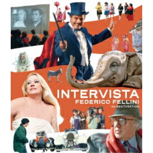 【取寄商品】BD/洋画/インテルビスタ フェデリコ・フェリーニ 4Kレストア(Blu-ray)