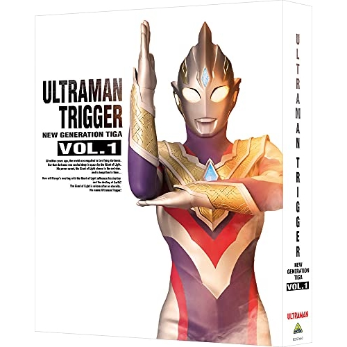 【取寄商品】Blu-ray/キッズ/ウルトラマントリガー NEW GENERATION TIGA Blu-ray BOX VOL.1(Blu-ray) (本編ディスク2枚+特典ディスク1枚) (特装限定版) / BCXS-1660