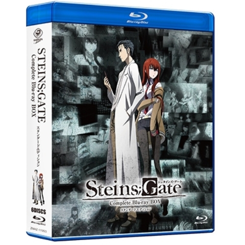 Blu-ray/TVアニメ/STEINS;GATE 完備した Blu-ray BOX 標準尺度～版(Blu-ray) (安あがり版/TV版本編561分+芝居小屋版本編89分) / ZMAZ-11993