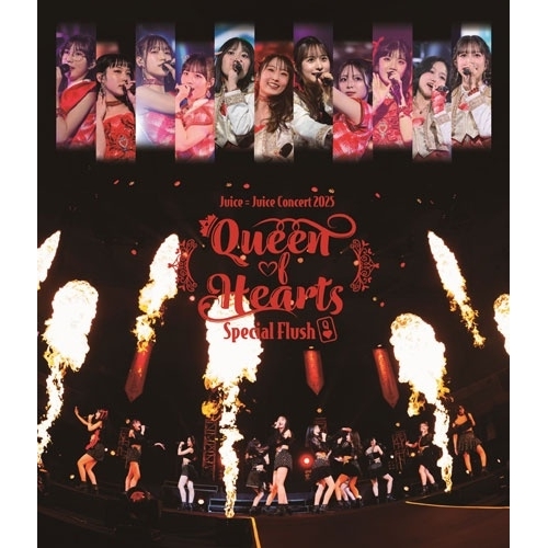 Blu-ray/Juice=Juice/Juice＝Juice Concert 2025 Queen of Hearts Special Flush(Blu-ray) / HKXN-50135