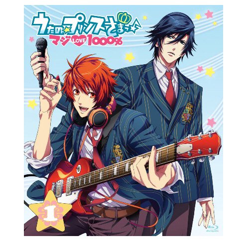 Blu-ray/TVアニメ/うたの☆プリンスさまっ♪ マジLOVE1000% 1(Blu-ray) (Blu-ray+CD) / KIZX-30