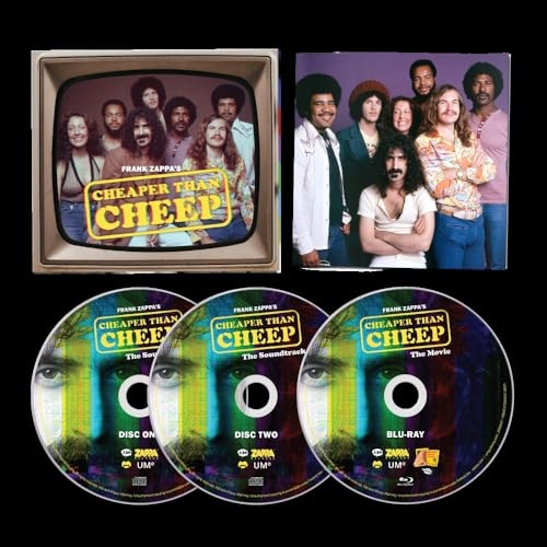 CD/フランク・ザッパ/チーパー・ザン・チープ(2CD+ブルーレイ・エディション) (2SHM-CD+Blu-ray) (解説歌詞対訳付/ライナーノーツ/紙ジャケット) (限定盤) / UICY-80630