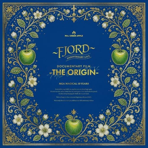 ▼Blu-ray/Mrs.GREEN APPLE/MGA MAGICAL 10 YEARS COMPLETE FILM BOX ”FJORD” & ”THE ORIGIN”(Blu-ray) (初回限定盤) / UPXH-29079
