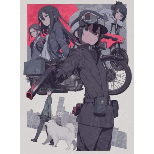 Blu-ray/TVアニメ/キノの旅 -the Beautiful World- the Animated Series Blu-ray BOX(Blu-ray) (3Blu-ray+CD) (初回押さえる生み出すこと版) / GNXA-1044
