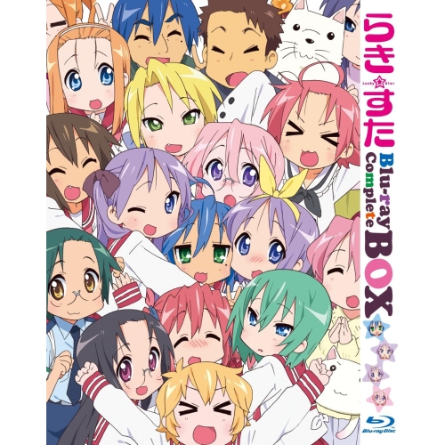 Blu-ray/TVアニメ/らき☆すた ブルーレイ コンプリートBOX(Blu-ray) (本編ディスク4枚+特典ディスク3枚) (初回限定生産版) / KAXA-2200