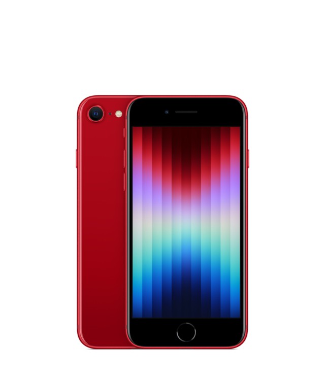 【未使用】Apple 国内版 【SIMフリー】 iPhone SE（第3世代） 64GB (PRODUCT)RED MMYE3J/A【ECセンター】保証期間６ヶ月