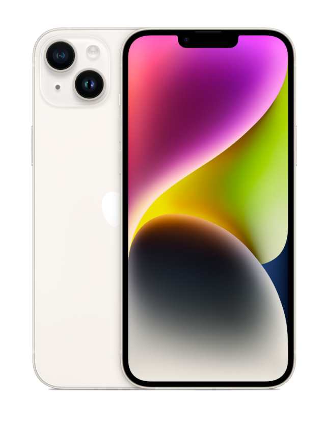 【未使用】Apple 国内版 【SIMフリー】 iPhone 14 Plus 128GB スターライト MQ4D3J/A【仙台駅東口】保証期間３ヶ月