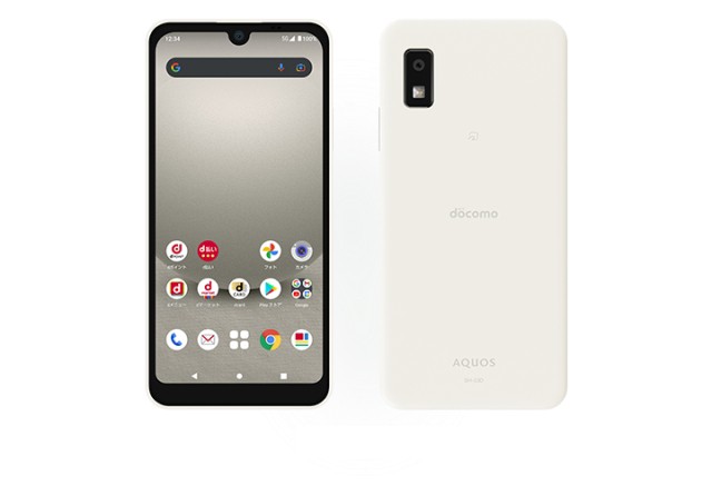 【未使用】SHARP docomo 【SIMフリー】 AQUOS wish3 ホワイト 4GB 64GB SH-53D【大須アメ横】保証期間３ヶ月